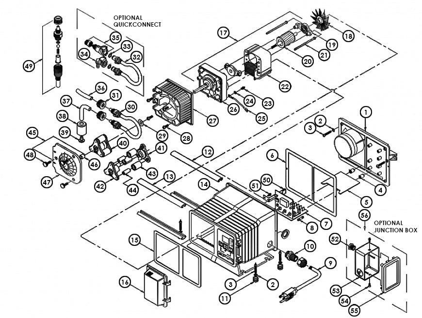A-100N Series Peristaltic Pump