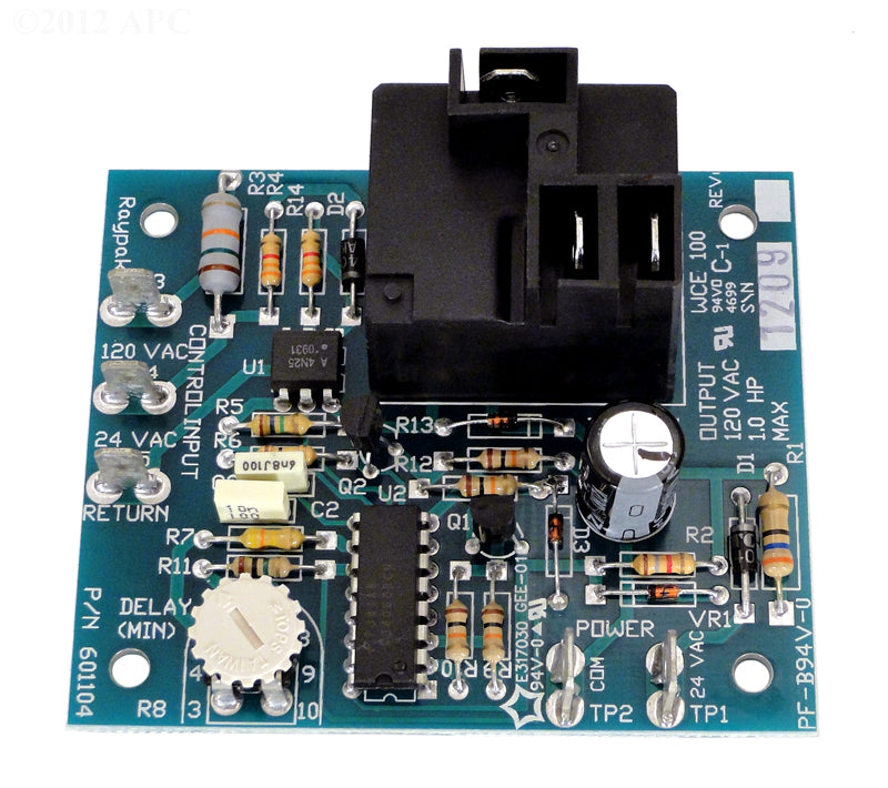 PUMP RELAY PC BOARD