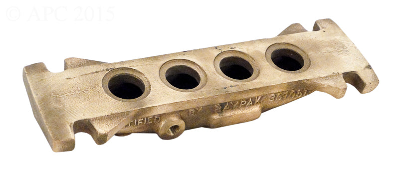 RAYPAK CAST RETURN HEADER