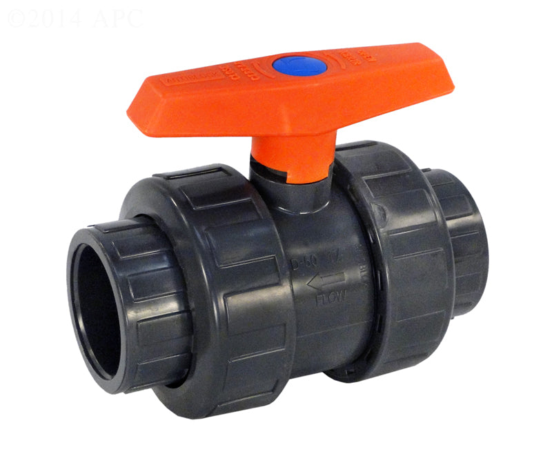 2 WAY BALL VALVE 1.5" SKT