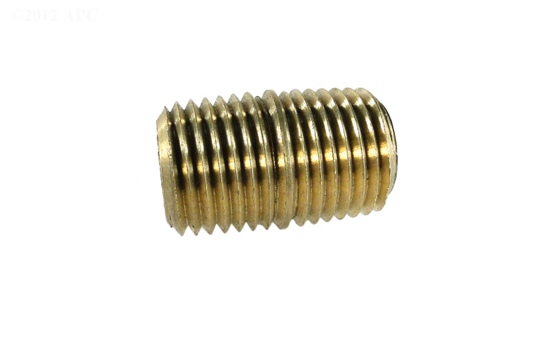 NIPPLE BRASS 1/4 IN.