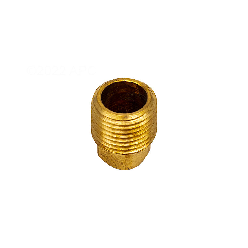 .5" MPT BRASS SQUARE HEAD PLUG