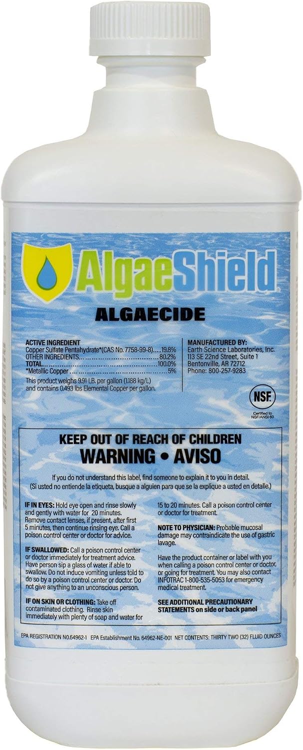 Pristine Blue AlgaeShield 1 qt / 32 oz|12774