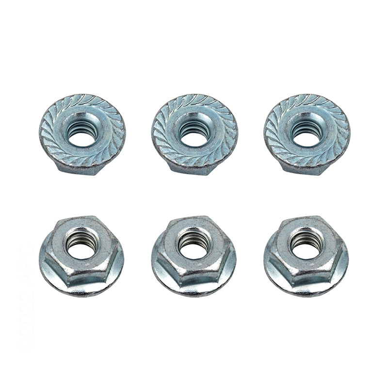 HEX NUT, 430SS W/WASH10-24 6pak
