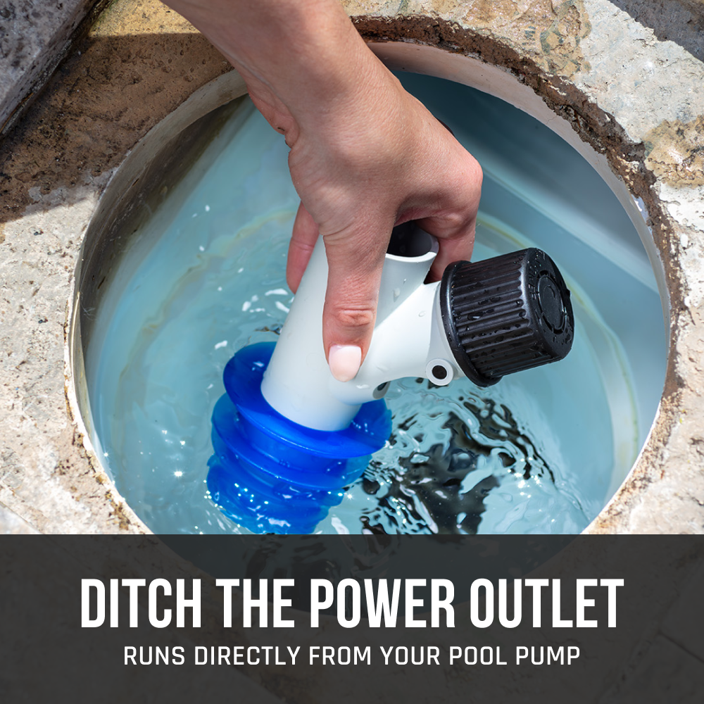 POOLVERG 2 WHL GUNITE Automatic Suction Cleaner W3PVS20JST