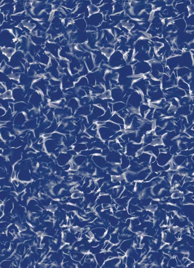 Ocean Blue 27' Round Crystal Overlap A/G Liner 48-52" Wall | 220027