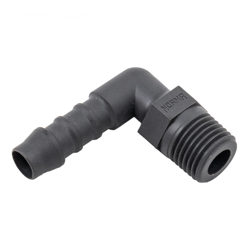 HOSE SOCKET 1/4" 90 DEG