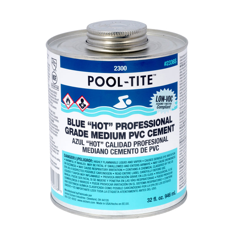 1 QT. POOL TITE CEMENT