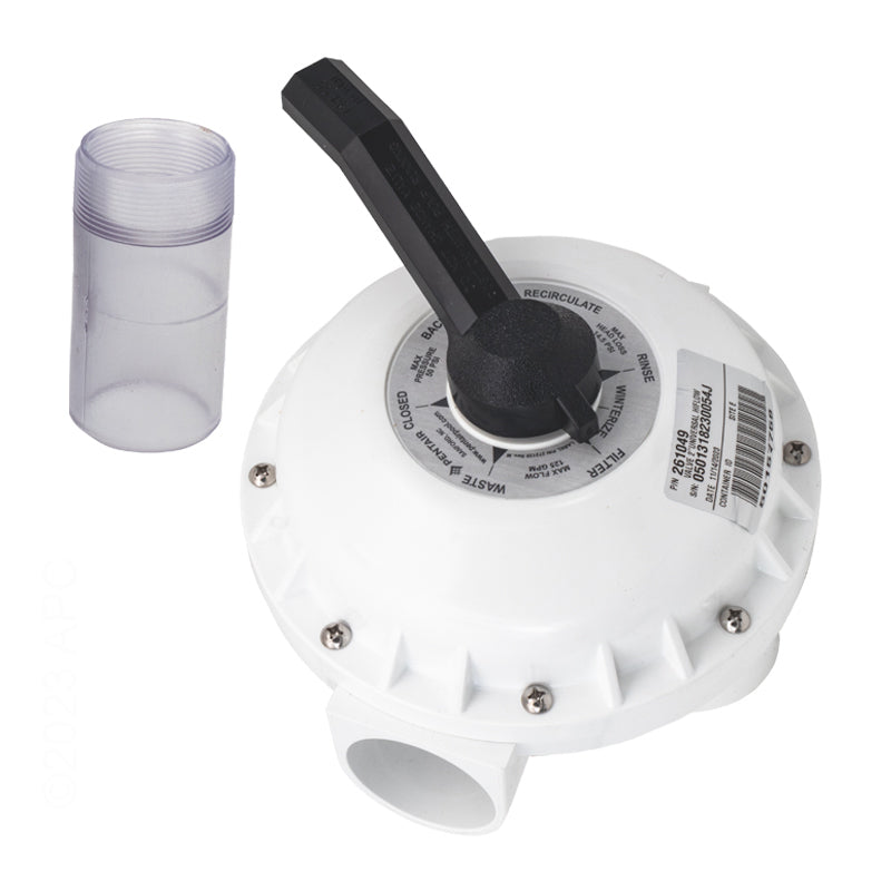 2" SKT HIFLOW MP BW VALVE UNPLUMBED