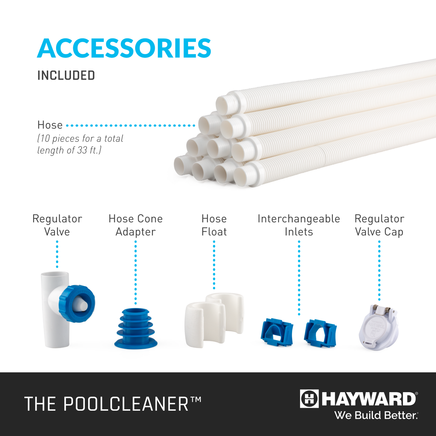 POOLVERG 2 WHL GUNITE Automatic Suction Cleaner W3PVS20JST