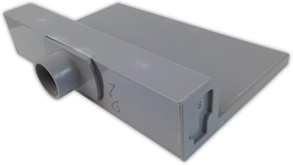 Cmp 36In Pool Waterfall 6In Lip; Back | Gray | 25577-331-000