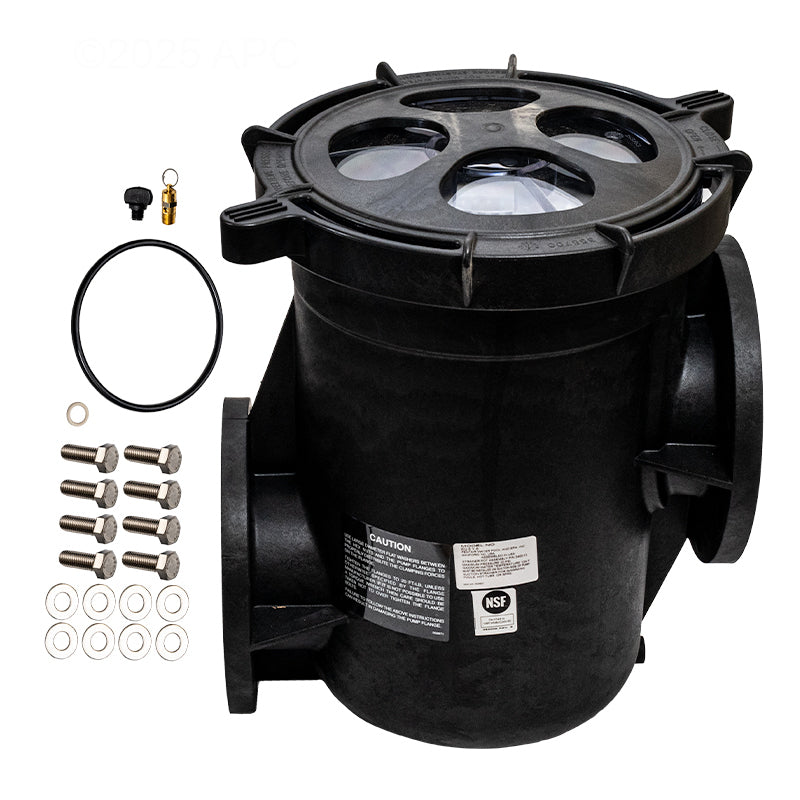 6" HAIR & LINT STRAINER POT