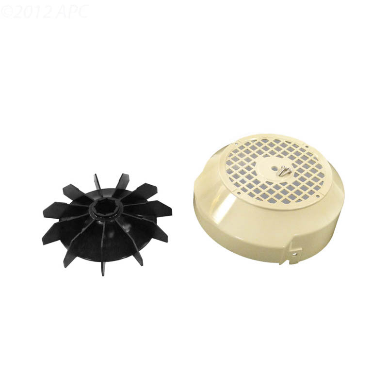MOTOR FAN KIT ALMOND INCLUDES FAN / SHROUD / HARDWARE