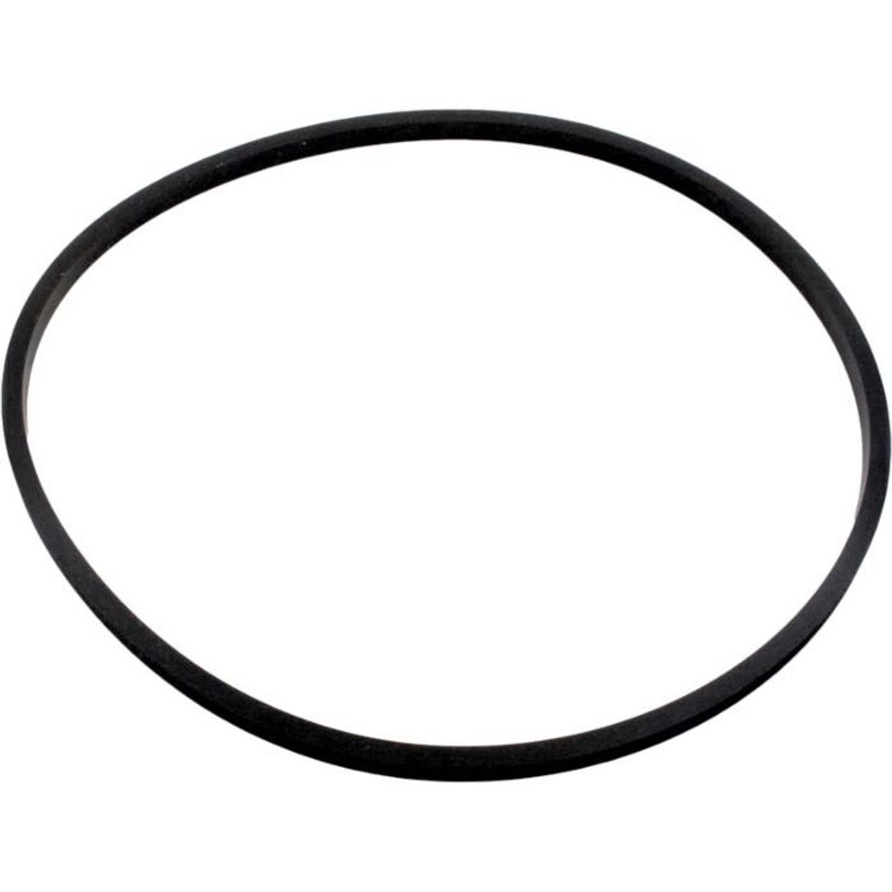 A black circular rubber seal plate square O-ring, Pentair Max-E-Pro IntelliPro 357099Z, essential for the innovative Intellipro system, on a white background.