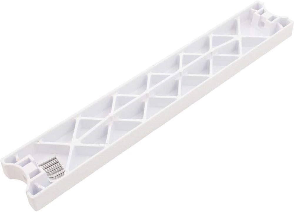 The CMP 17-1/4" plastic Swan ladder tread (25562-000-000) is a white rectangular replacement step with a crisscross pattern, compatible with SR Smith pool ladders.