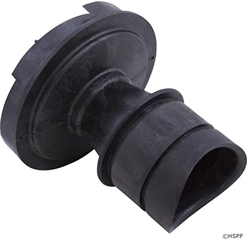 Jandy PHPF/PHPM Pump Body Replacement Kit (R0448700) by Jandy features a black rubber adapter with a round base and oval nozzle opening, designed for efficient connections to PlusHP Series, PHPM Pumps, and Stealth PHPF systems.