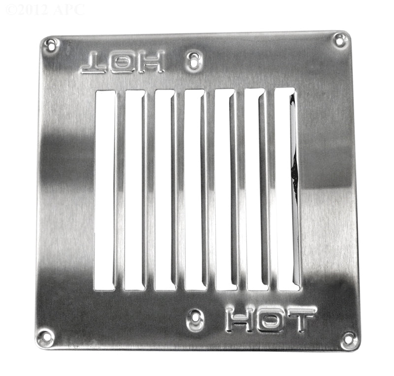 EXHAUST GRILL W/GASKET