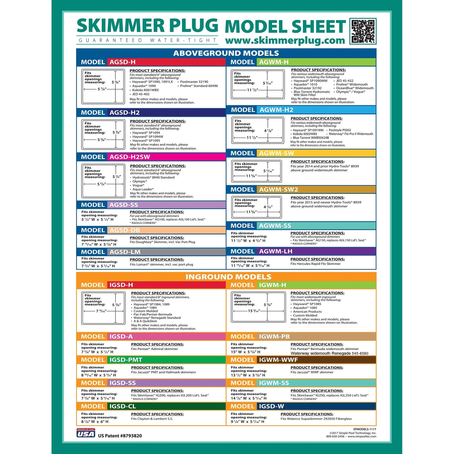 Simpool Skimmer Plug for Lomart Skimmer | AGSD-LM
