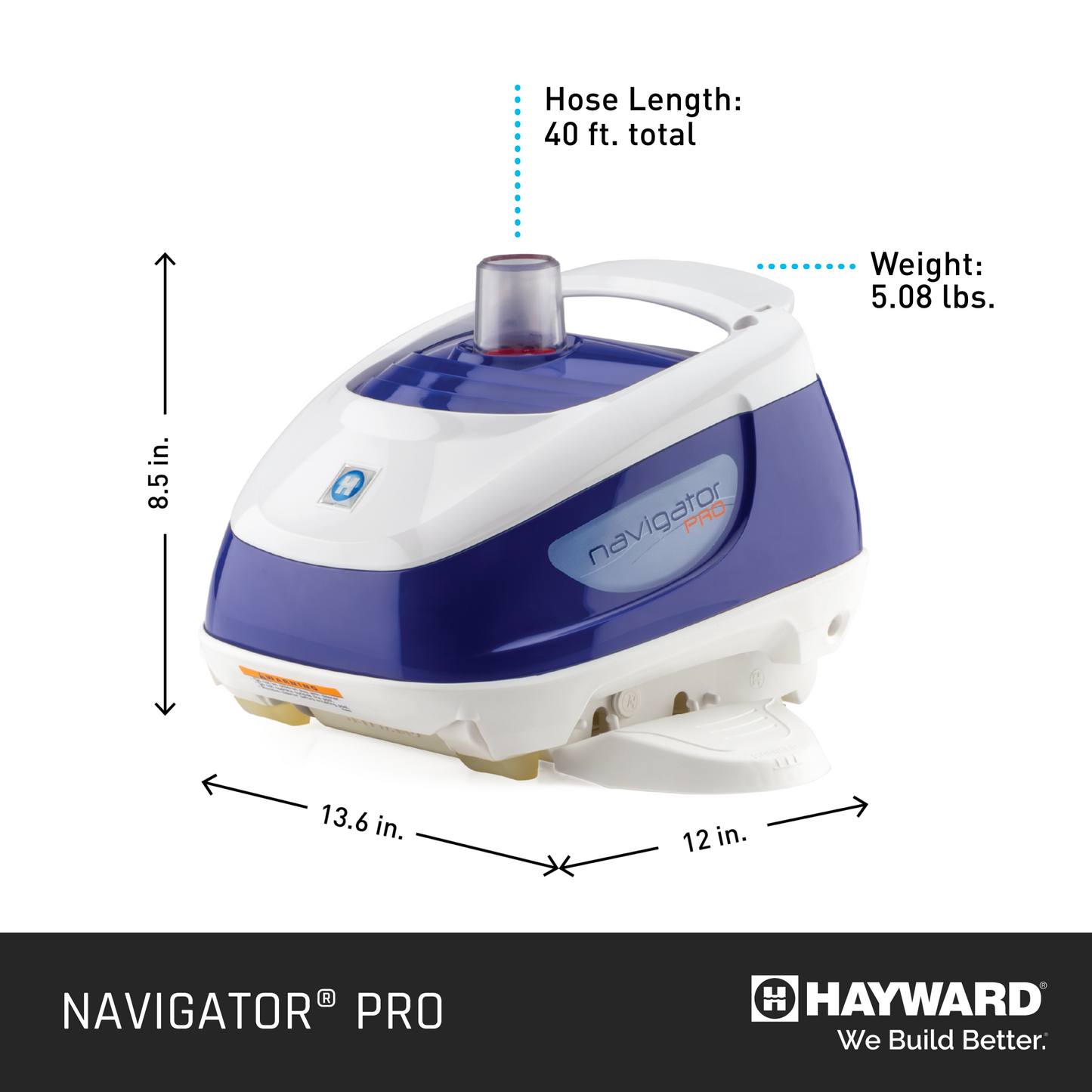 Navigator® Pro Suction Cleaner for Gunite Pools | W3925ADC