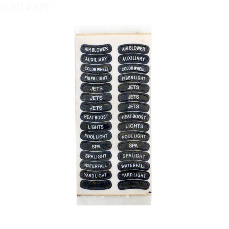 LABEL SET OF 10