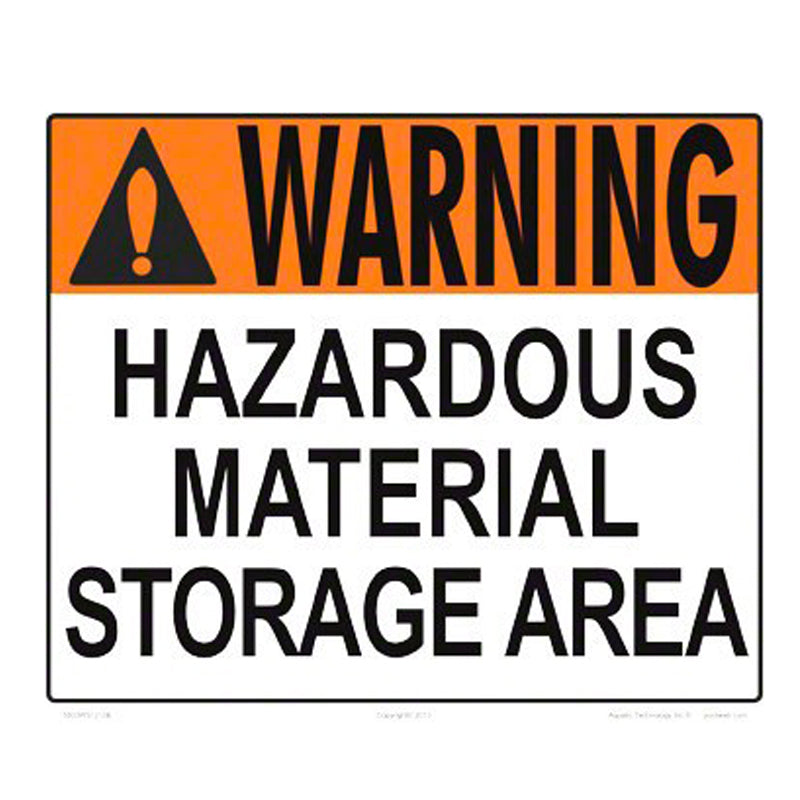 WARNING HAZARDOUS MATERIAL