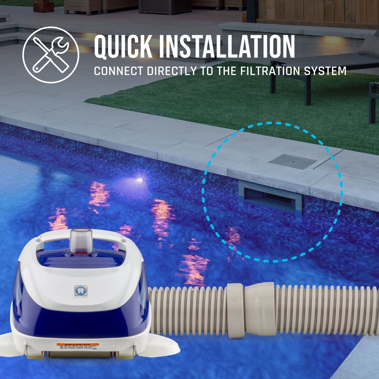 Navigator® Pro Suction Cleaner for Gunite Pools | W3925ADC