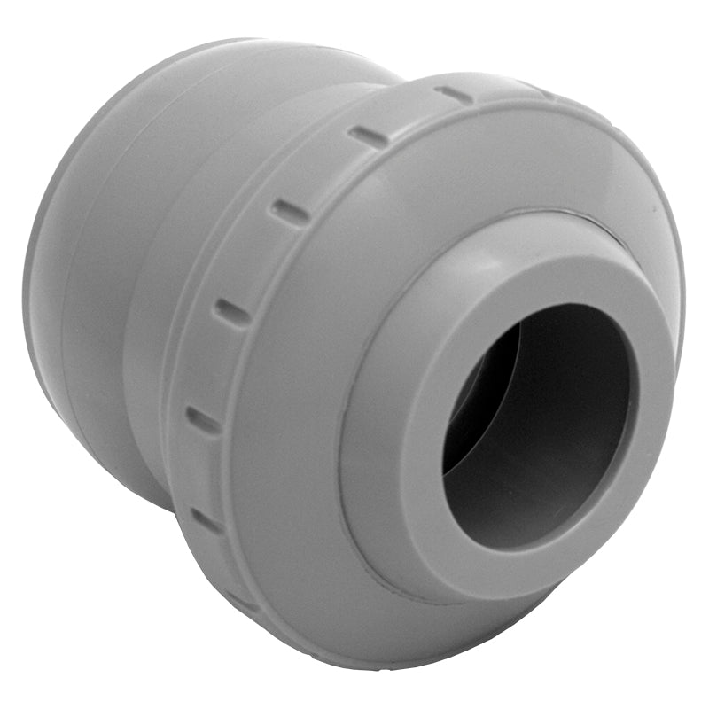 DIRECTIONAL EYEBALL FITTING, 3 PC 2" KNOCK-IN WITH 1" ORIFICE