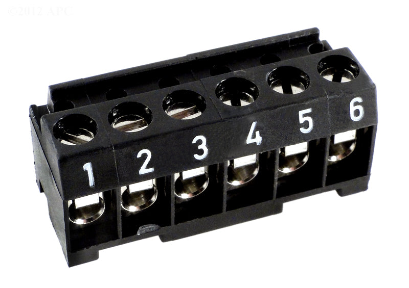 TERMINAL BAR, 6-PIN, BROW