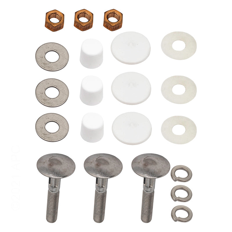 STEEL BASE MOUNTING KIT, S/S