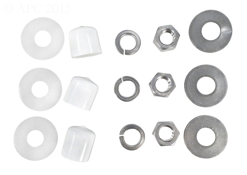 SPRING ANCHOR BOLT KIT, S/S