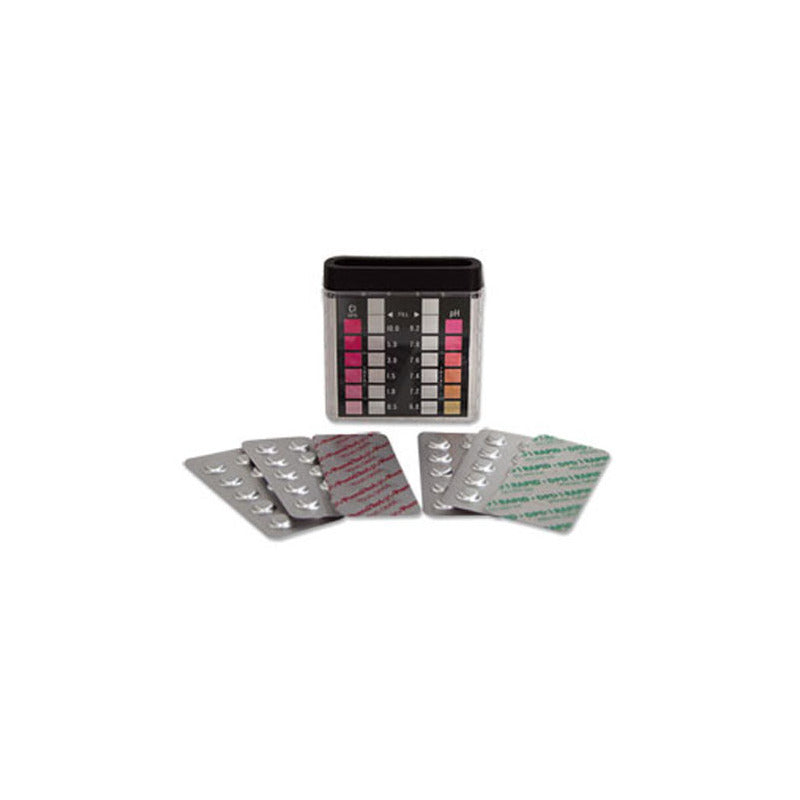 12X1 FREE CHLORINE & PH TEST KIT