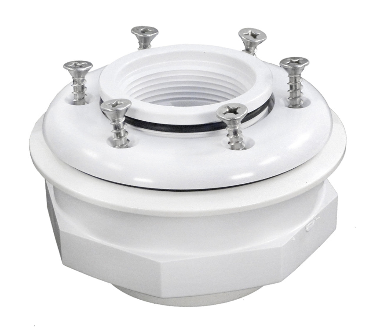 Hayward 2" Inlet Fitting for Liner Pools w/ Face Plate | SP1408S2