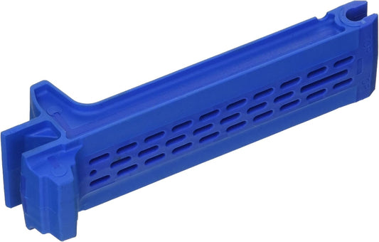 Blue plastic case with vented sides and a notched end, designed to hold or protect the Pentair Kruiser Silent Flapper Kit (K12415) or its components. Brand: Pentair.