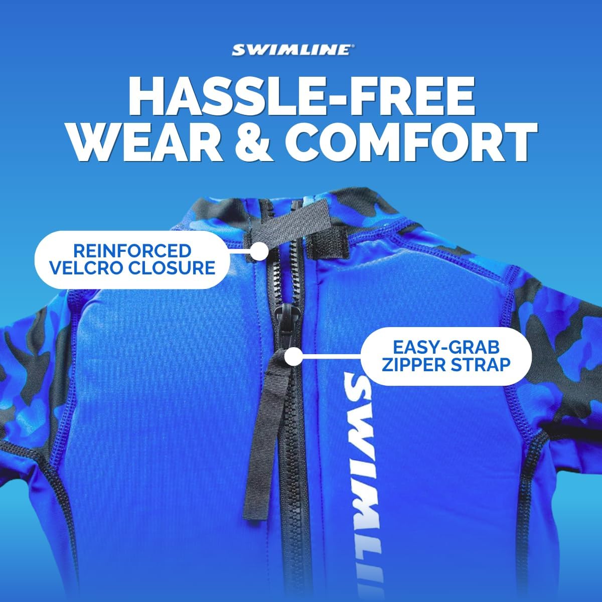 Swimline Small Lycra Floating Swim Trainer, Blue | 9892B
