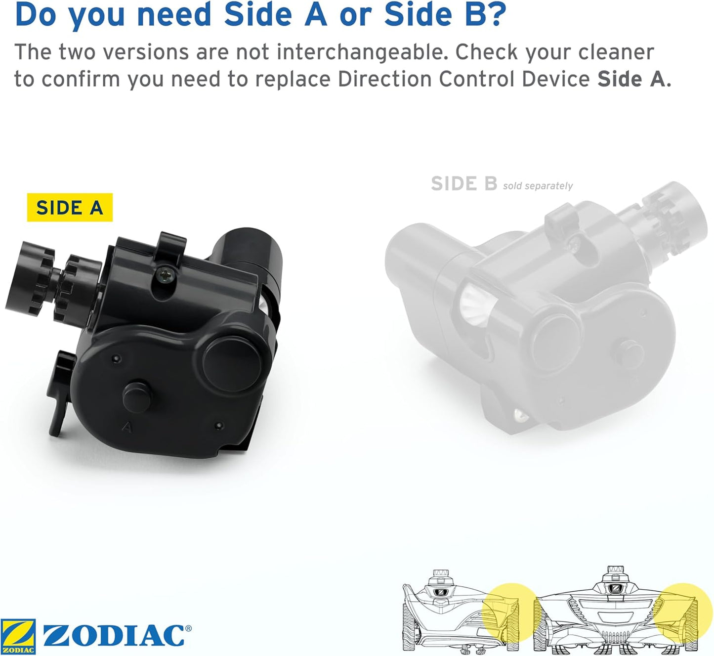 Zodiac Mx8 Direction Control Device | R0524700