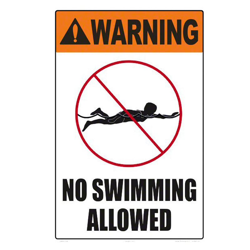 WARNING! NO SWIMMING