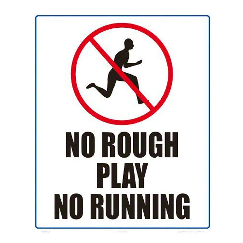 NO RUNNING