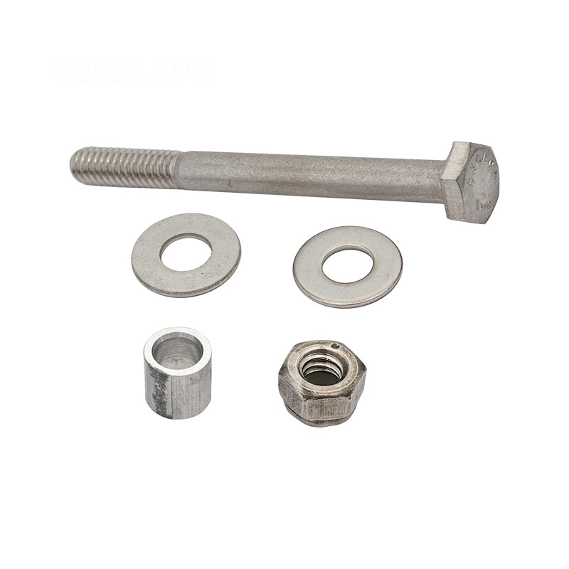 FLANGE LEG HARDWARE (ONE BOLT)