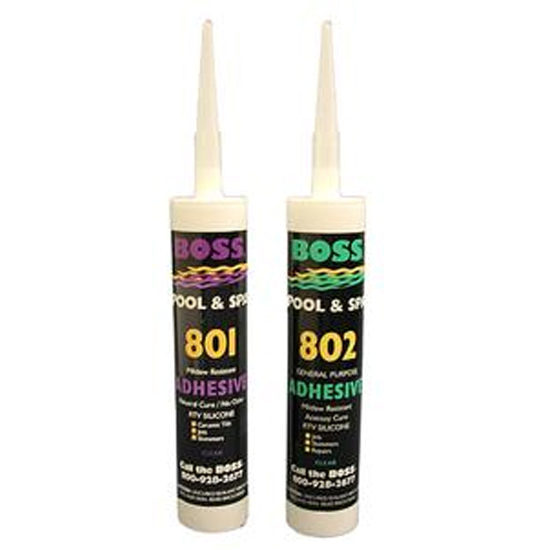 10.3 OZ SILICONE ADHESIVE WHITE GENERAL PURPOSE BOSS