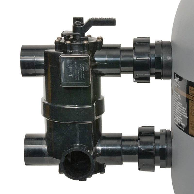 2 IN 1 BACKWASH VALVE WITH UNIONS FOR