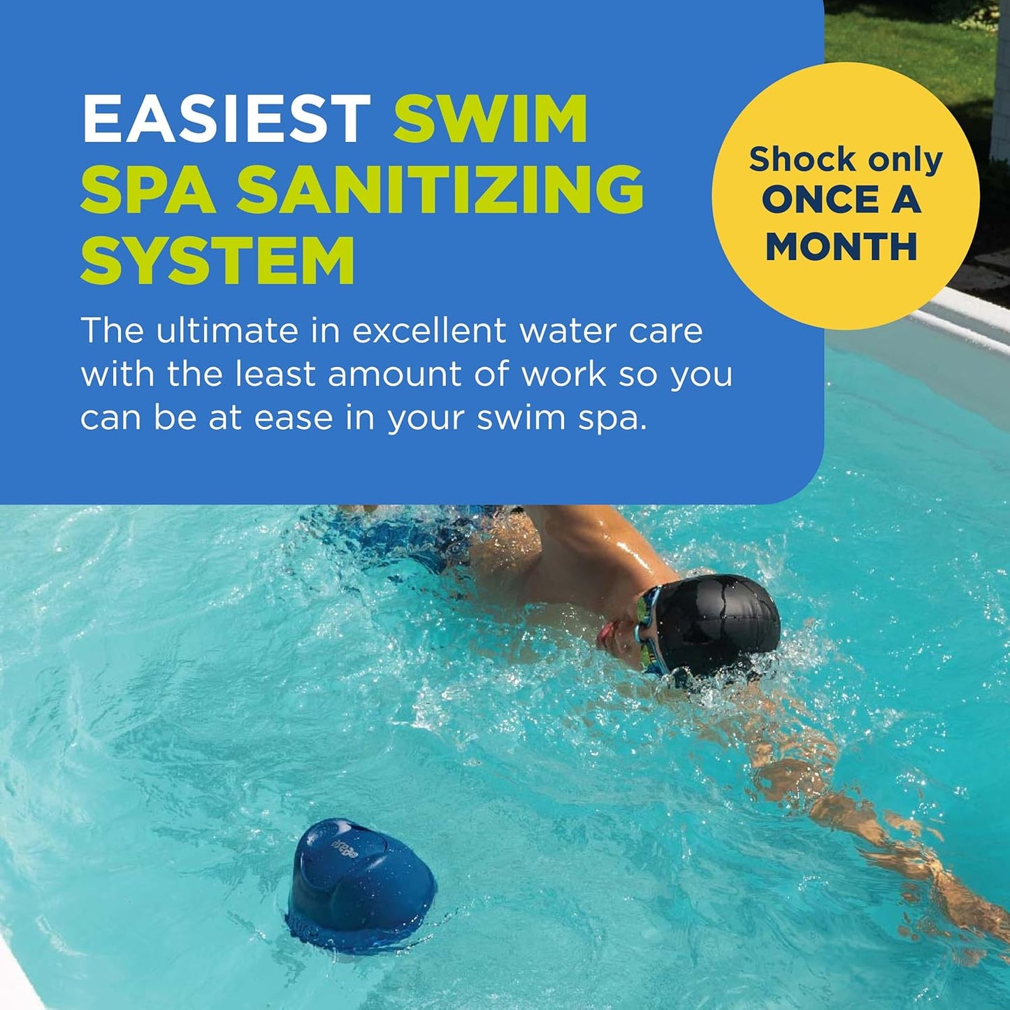 FROG @ease SwimSpa Floating Sanitizing System FROG® Kick-It | 01-14-3292