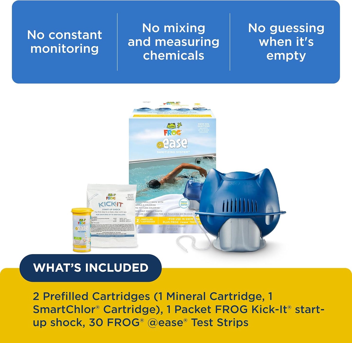 FROG @ease SwimSpa Floating Sanitizing System FROG® Kick-It | 01-14-3292