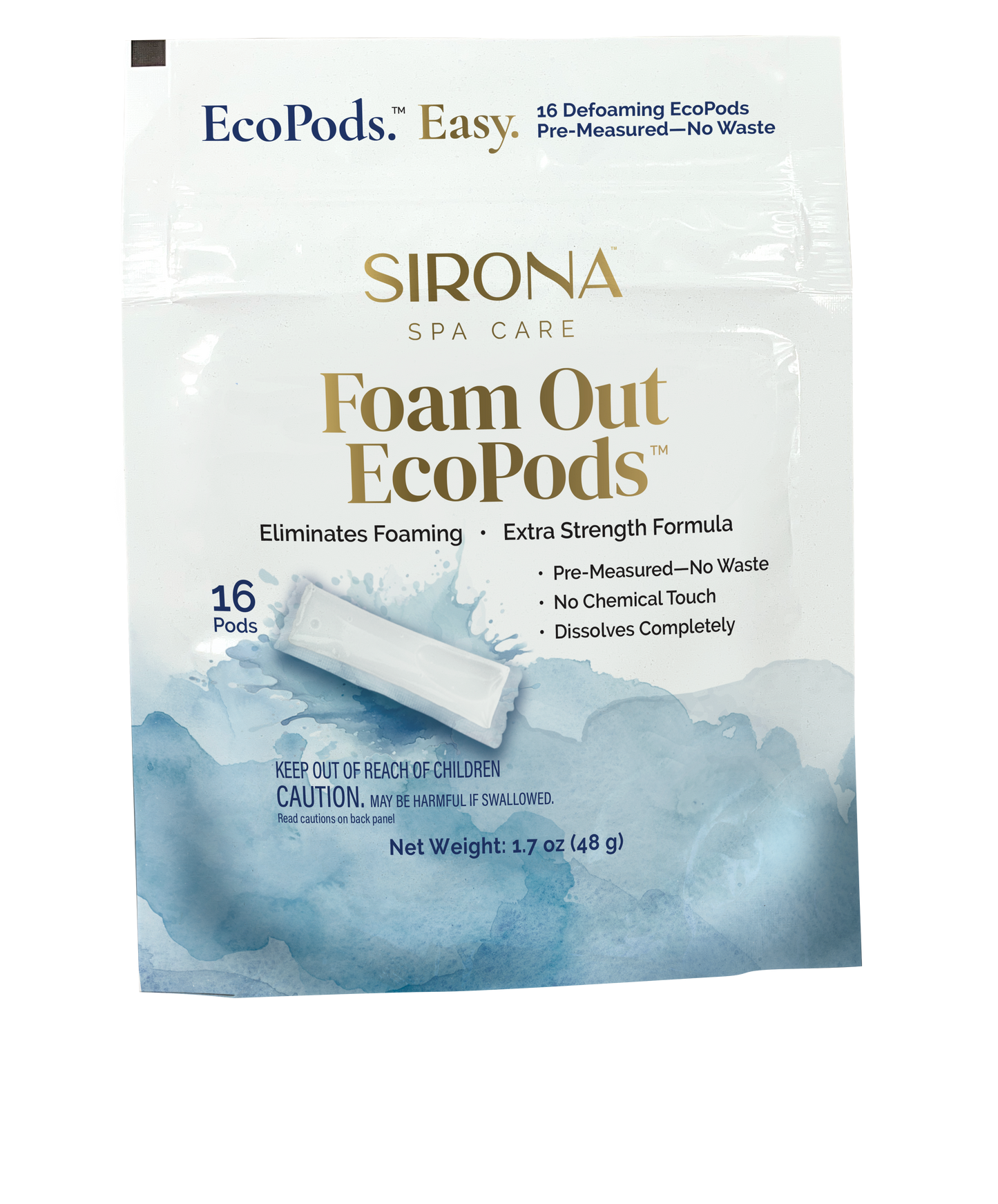 Sirona Foam Out EcoPods, 16 Count Bag