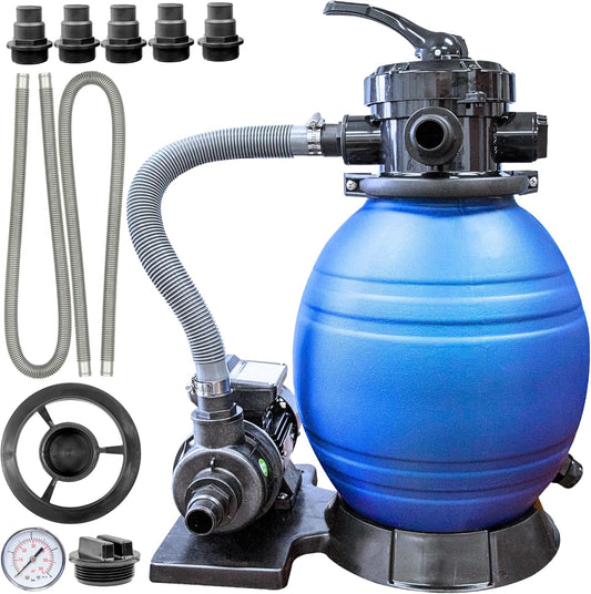 SWIMLINE 12" SAND FILTER COMBO - 0.3 THP - W/HOSE CONNECTION KIT | SWL71225HCK