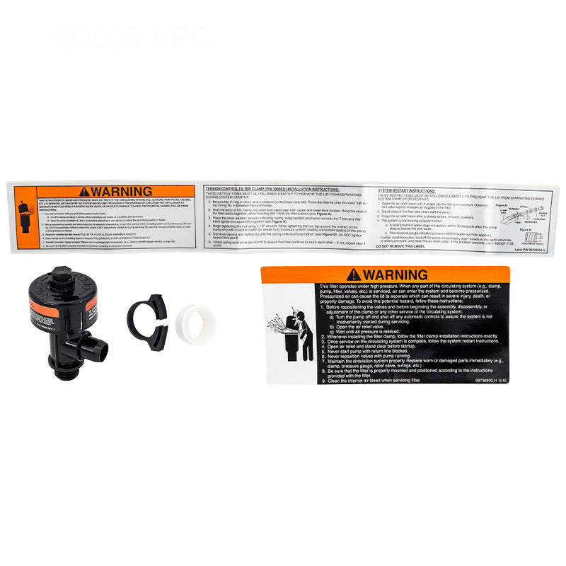 HIGH FLOW MANUAL AIR RELIEF