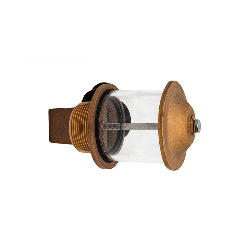 SR SMITH BRASS SIGHT GLASS