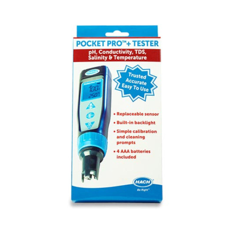 POCKET PRO PLUS- PH & TEMP TESTER-HACH