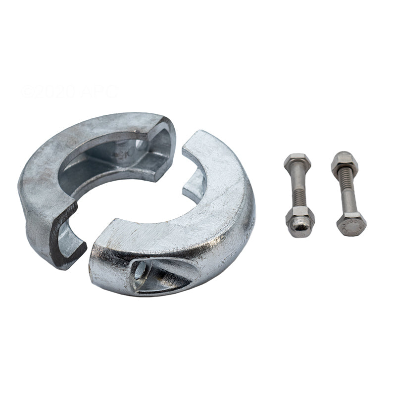 ZINC ANODE CLAMPS ONTO HANDRAIL