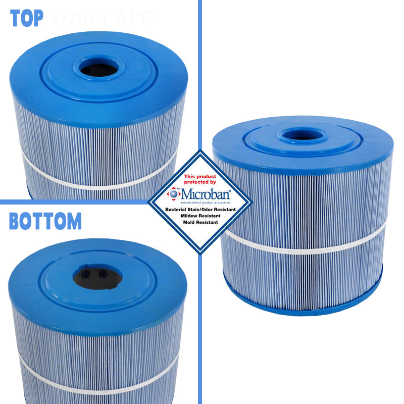 4" 50 SQ FT MICROBAN 15046 C8350 PVT50WM FC3053M VITA