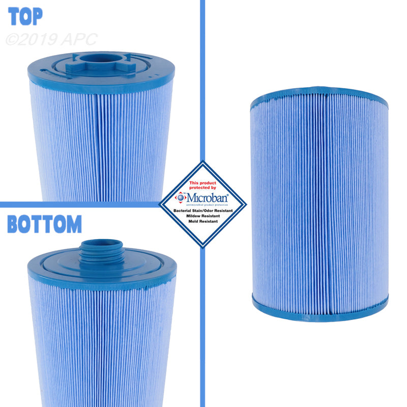4" 40 SQ FT MICROBAN 14019 6CH942 PWW100STP3 FC0361M CMP HAVEN PHOENIX SUNBELT SUPERIOR WATERWAY SKIM FILTER BOTTOM 25253 25254 FA SKIM 8170012